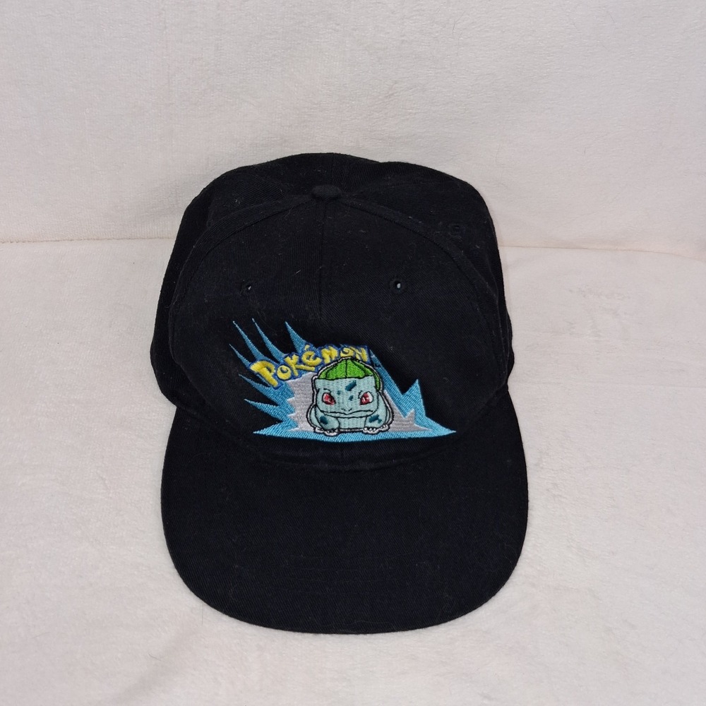 Vintage Official Nintendo Pokemon Bulbasaur Youth‎ Hat Gotta Catch Em All Cap